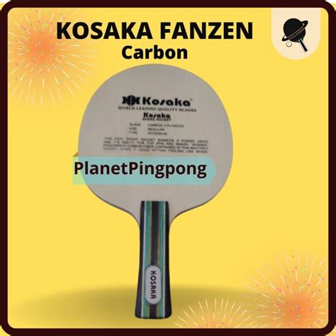 Jual Kosaka Fanzen Kayu Carbon Bet Pingpong Tenis Meja Blade Table