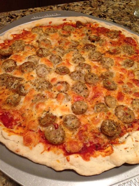 Al Fresco Sundried Tomato Chicken Sausage Pizza