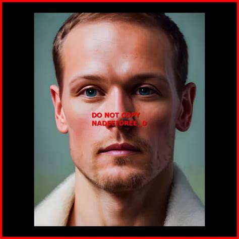 Sam Heughan Outlander Star Hot Sexy Beefcake Scottish Actor Rare X Photo Picclick Uk