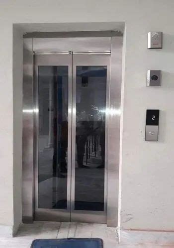 Spaceone Elevators Glass Door Automatic Passenger Elevator Max Persons