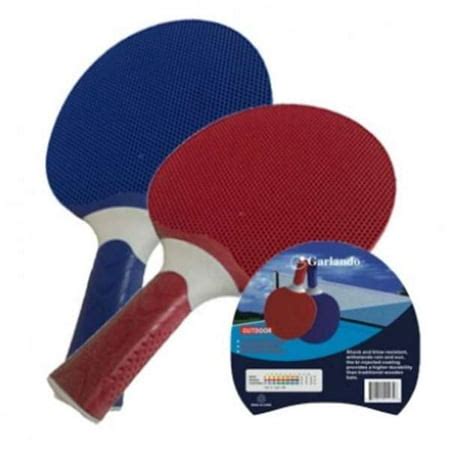 Garlando Outdoor Table Tennis Paddles (2pk) - Walmart.com