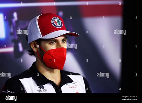 Antonio Giovinazzi Ita Alfa Romeo Racing In The Fia Press Conference