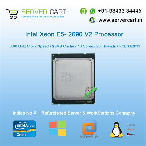 Intel Xeon E5-2690 V2 Processor Best Price in India - ServerCart