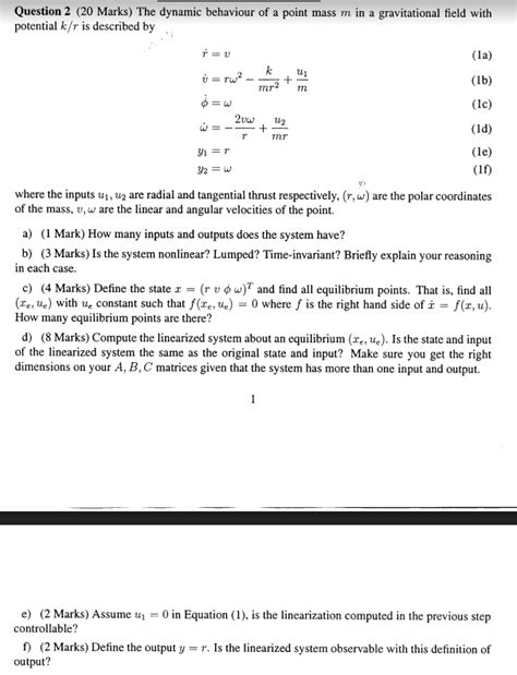 Solved Question 1 20 Marks Part I 5 Marks Consider