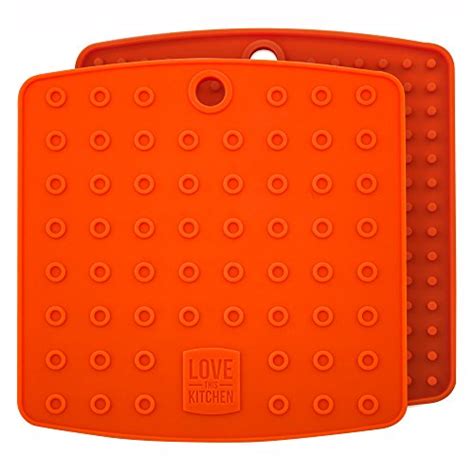 Premium Silicone Pot Holders For Kitchen Easy To Clean Trivets For Hot Pots And Pans This