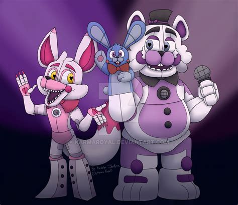 ~fnaf Sister Location The Funtimes~ By Karmaroyal On Deviantart