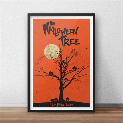 The Halloween Tree – Poster | Canvas Wall Art Print - Remizozo