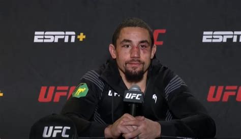 Robert Whittaker Explica Por Que N O Aceitou Enfrentar Israel Adesanya