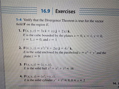 Solved Verify That The Divergence Theorem Is True For Chegg