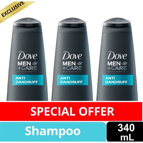 Dove Men Anti Dandruff Shampoo 340ml Special Offer X3 Shopee Philippines