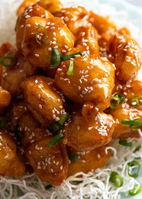 Honey Chicken Stays Crispy For Hours Recipetin Eats