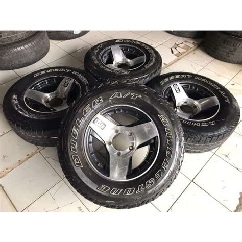 Jual Velg Mobil Bekas Copotan Excel R Lebar Pcd X Et Shopee