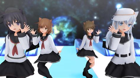 【mmd】第六駆逐隊で Sweet Magic スイートマジック 【mmd艦これ】 祝！2桁記念！！ Youtube