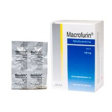 Macrofurin Nitrofuranto Na Infecciones Urinarias C Psulas Mavi Rx