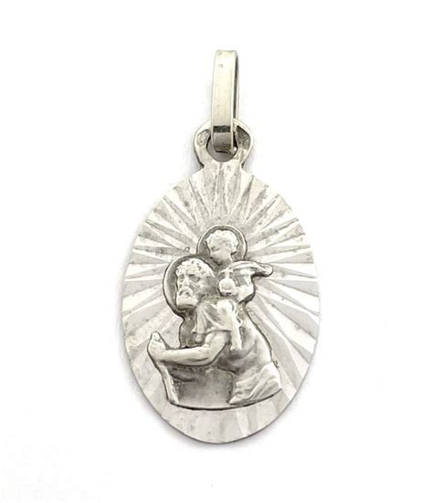 NO RESERVE PRICE Médaille 18 kt White gold Pendant Catawiki