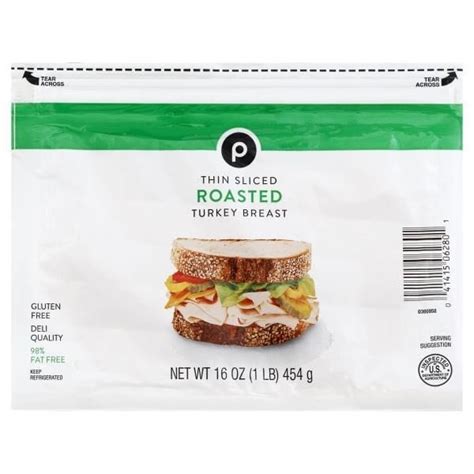 Publix Thin Sliced Roasted Turkey Breast 16 Oz Shipt