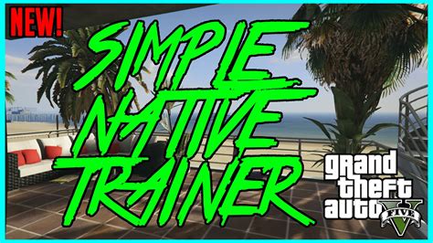 GTA 5 Simple Native Trainer Mod GTA 5 PC Mods How To Install 60