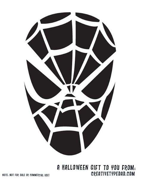 Spiderman Pumpkin Carving Patterns