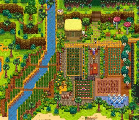 My Fully Decorated Ginger Island Farm Stardewvalley Stardew