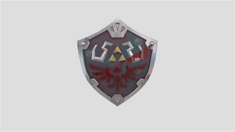 Hylian Shield 3d Model By Dariel Ramos Rit Dr6139 [99d6b03] Sketchfab