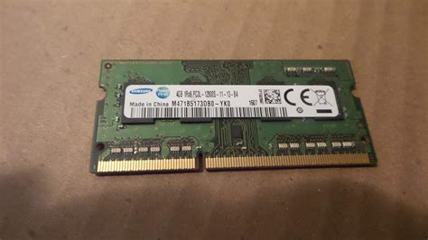 Elpida 4GB DDR3 Memory SO DIMM 204pin PC3L 12800S 1600MHz EBJ40UG8EFU0