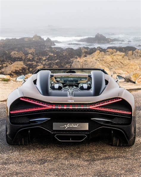 Bugatti Instagram On Pinno Following Its Presentation At Monterey C