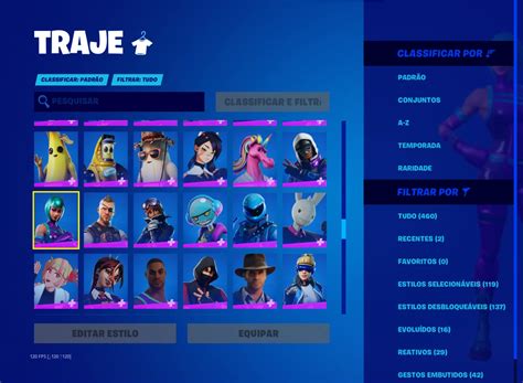 Conta Fortnite Com Muitas Skins Exclusivas E Raras Dfg