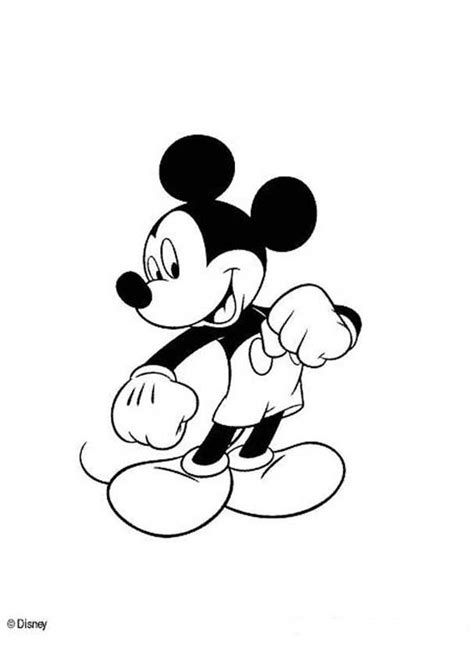 Mickey Mouse Coloring Pages Clip Art Library