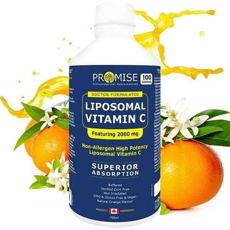 Liposomal Vitamin C 750 ml | Walmart Canada