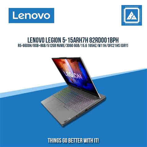 LENOVO LEGION 5-15ARH7H 82RD001BPH R5-6600H/8GB+8GB/512GB NVME/3060 6G ...