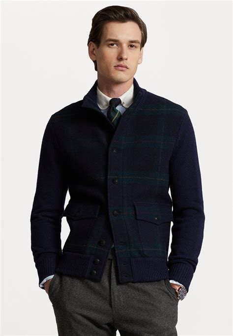 Polo Ralph Lauren Long Sleeve Cardigan Cardigan Hunter Navy Blue