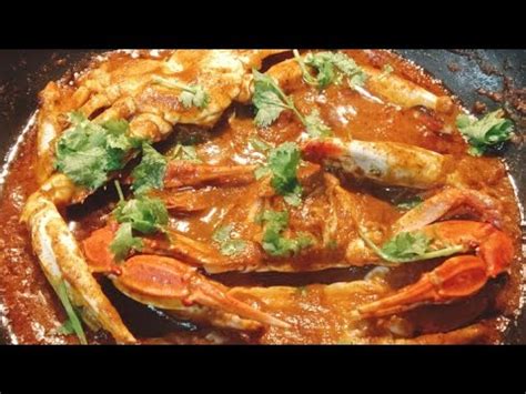 Crab Masala Recipe In Tamil Chettinad Nandu Masala Nandu Kulambu Spicy