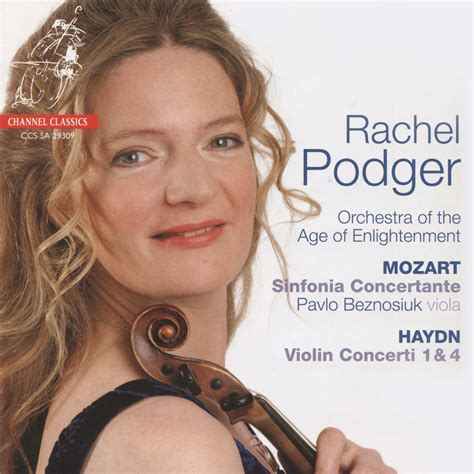 Mozart Sinfonia Concertante Haydn Violin Concerti By Rachel Podger