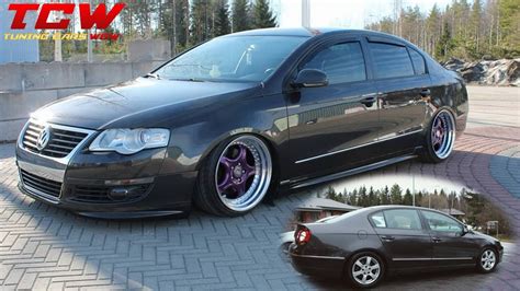 Bagged Volkswagen Passat B C Bagged On Rh Zw Wheels Project Youtube