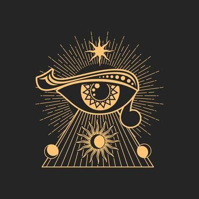 Amuleto Ojo De Horus Signo Esot Rico Oculto De Brujer A