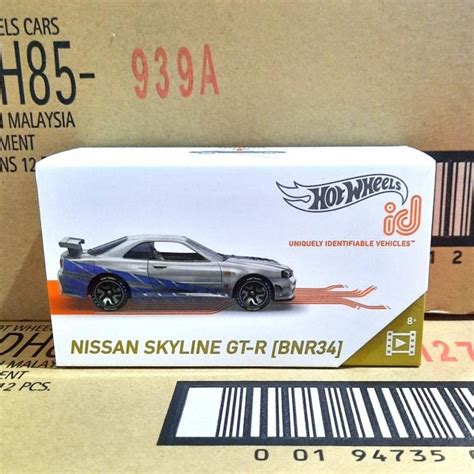 Jual Hot Wheels Id Nissan Skyline Gtr R Bryan Series Hotwheels Id Shopee Indonesia
