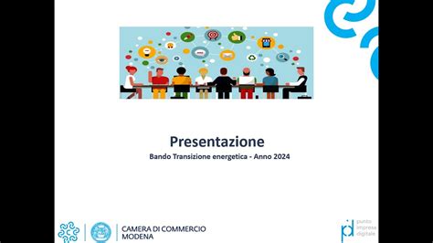 Camera Di Commercio Di Modena Presentazione Bando Transizione