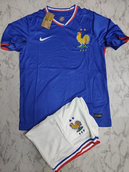 France Home Football Jersey 24/25 Set - The Venu Sports Shop