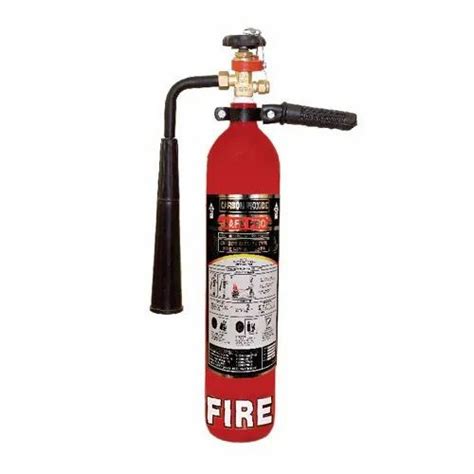 Red Mild Steel Co2 Type Fire Extinguisher For Industrial Capacity 2kg At Best Price In Surat