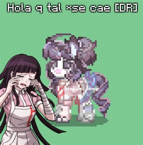 Mikan Danganronpa Pony Town Garabatos Lindos Dibujos Bonitos Dibujos