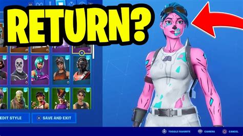 OG PINK GHOUL TROOPER STYLE RETURN RELEASE DATE IN FORTNITE ITEM SHOP