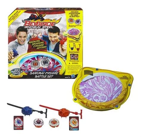 Beyblade Shogun Steel Samurai Cyclone Battle Set Envío Gratis