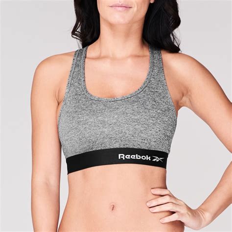 Reebok 2 Pack Crop Top Ladies Unlined Bralettes