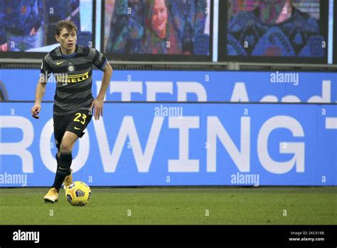 Nicola Barella du FC Internazionale en action pendant la série Un match