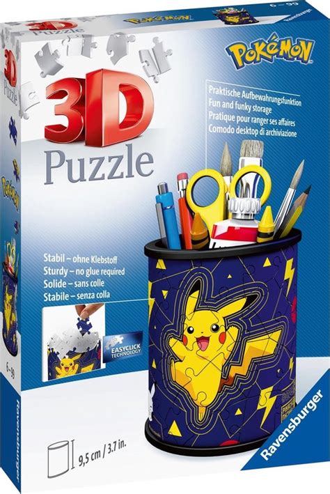 Ravensburger 3D Puzzel Pokémon Pennenbak 54 stukjes bol