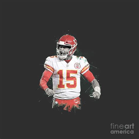 Patrick Mahomes Drawing by Prasetyo Najmudin - Fine Art America