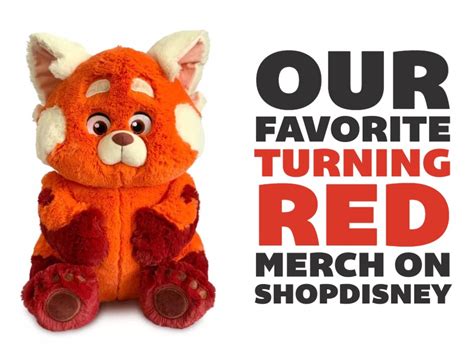 New Turning Red Merchandise on shopDisney - WDW Magazine