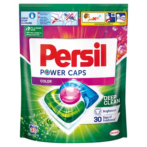 Kapsułki do prania Persil Power Caps Color 33 szt 15274102510 Allegro pl