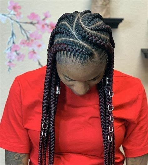 Pin By Andy On Braidstyle African Hair Braiding Styles African Braids Hairstyles Feed In