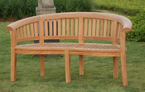 Half Moon Bench Love Seat